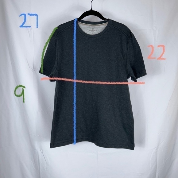 Woolrich Top Riverside Pullover Crewneck Short Sleeve Thermal T-Shirt - Picture 6 of 12